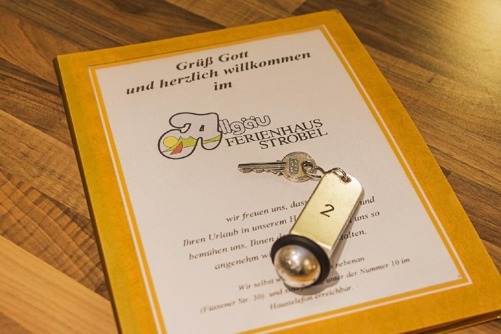 Allgaeu Ferienhaus Strobel Roßhaupten Oda fotoğraf