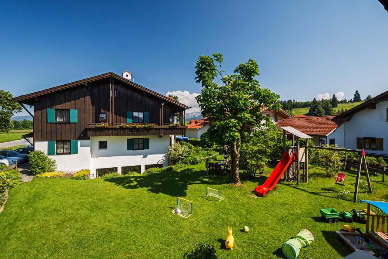Allgaeu Ferienhaus Strobel Roßhaupten Dış mekan fotoğraf